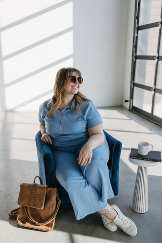 FLAPOVER BACKPACK IN TOFFEE - Love Marlow