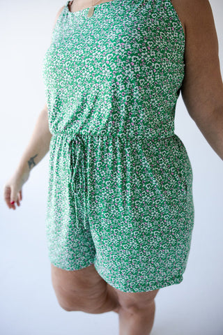 FLORAL PRINT ROMPER - 3x - Love Marlow