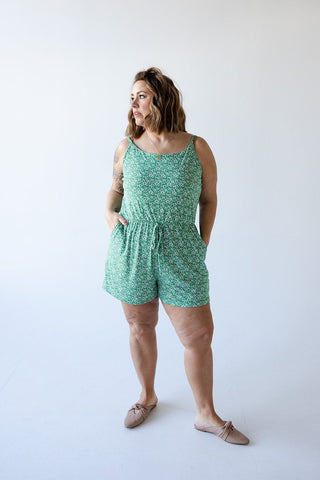 FLORAL PRINT ROMPER - 3x - Love Marlow
