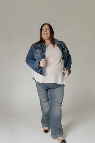 Flowy Raw Edge Detail Crochet Top – Sand - Love Marlow