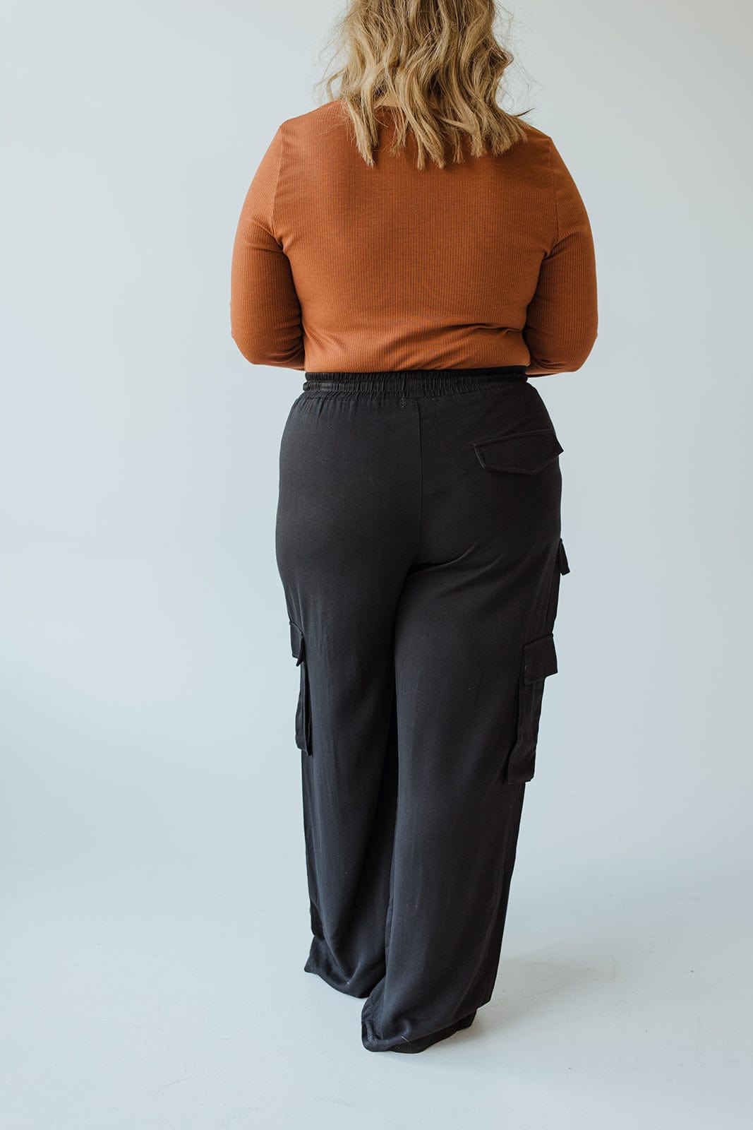 FLOWY WIDE LEG CARGO PANTS - Love Marlow