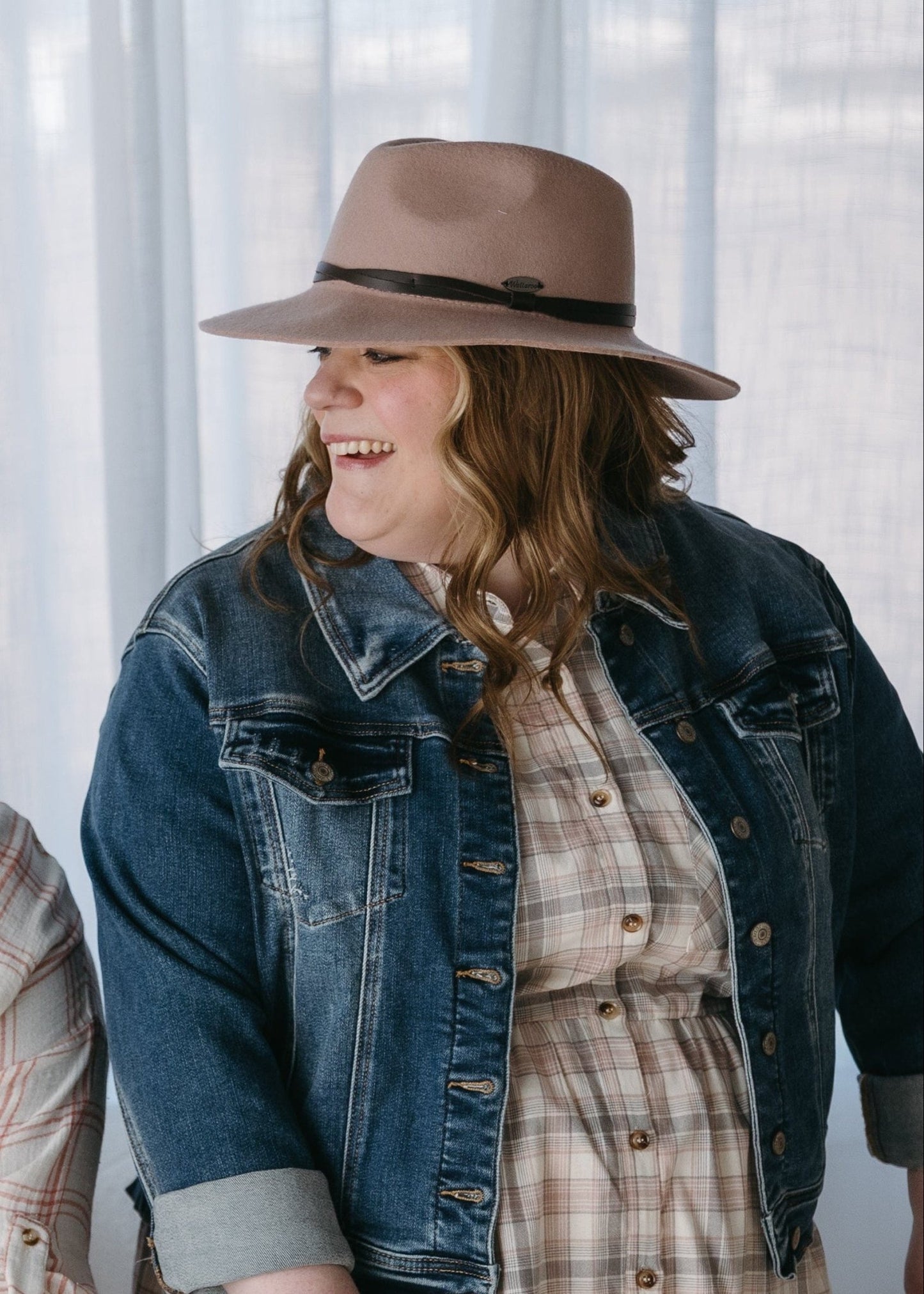 GAMBLER FELT HAT IN WOODROSE - Love Marlow