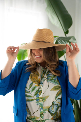 GAMBLER HAT IN CAMEL - Love Marlow