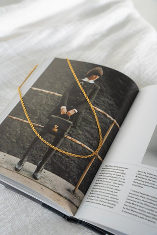 GOLD ROPE CHAIN 20" IN LUXE GOLD - Love Marlow