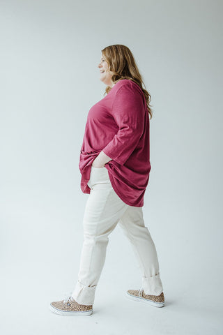 HIGH - RISE SUPER STRETCHY RELAXED SKINNY JEANS IN BISCOTTI - 12 - Love Marlow