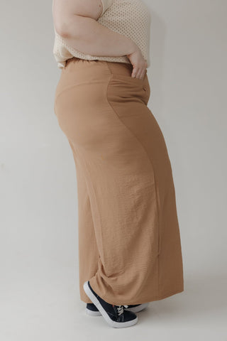 High Waisted Pleated Wide Leg Pant - Love Marlow