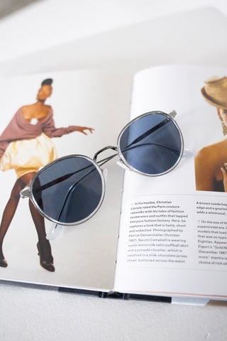 HILTON HEAD SUNGLASSES IN CLEAR - Love Marlow