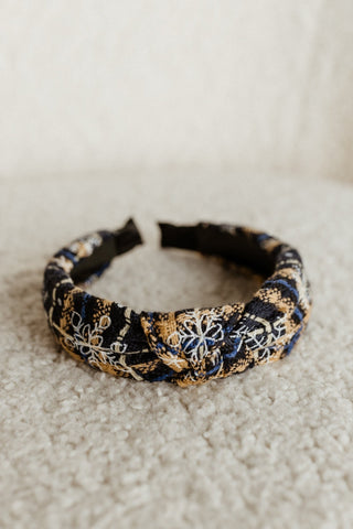 HOLIDAY HEADBAND IN LAKE ICE - Love Marlow