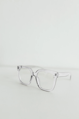 I.D. WEEKS BLUE LIGHT GLASSES IN CLEAR - Love Marlow