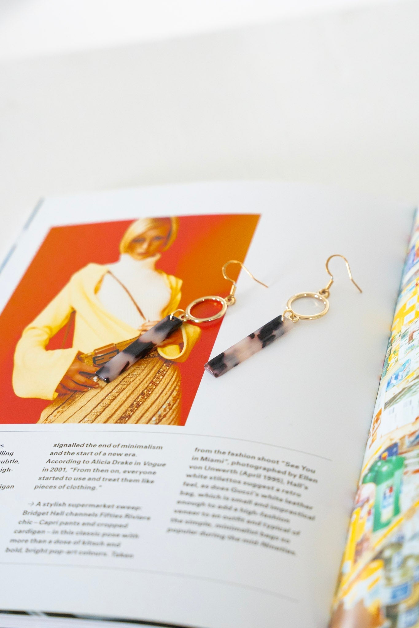 Isabella Earrings in Blonde - Love Marlow