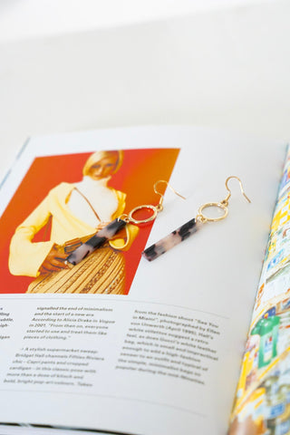 Isabella Earrings in Blonde - Love Marlow