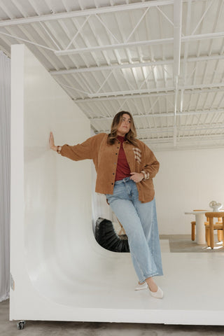 JERSEY KNIT LONG - SLEEVE TURTLENECK IN WASHED BORDEAUX - 14 - Love Marlow