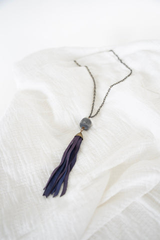 Journey Necklace in Royal Blue - Love Marlow
