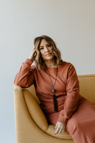 Journey Necklace in Wine - Love Marlow