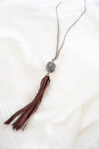 Journey Necklace in Wine - Love Marlow