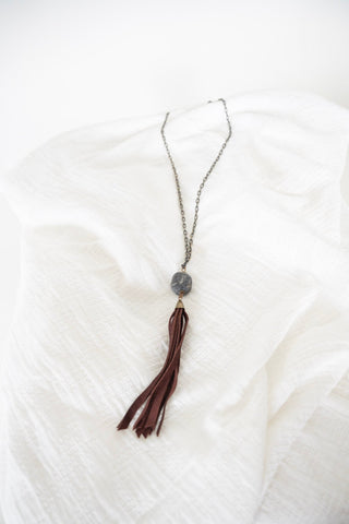 Journey Necklace in Wine - Love Marlow