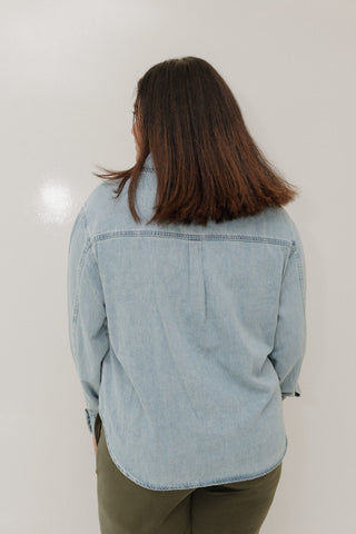 Judy Blue Button Up Denim Shirt - Love Marlow