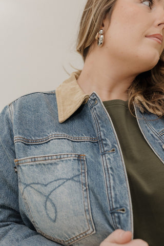 Judy Blue Denim Barn Jacket – Classic Wash - Love Marlow
