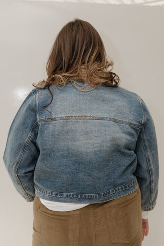 Judy Blue Denim Barn Jacket – Classic Wash - Love Marlow