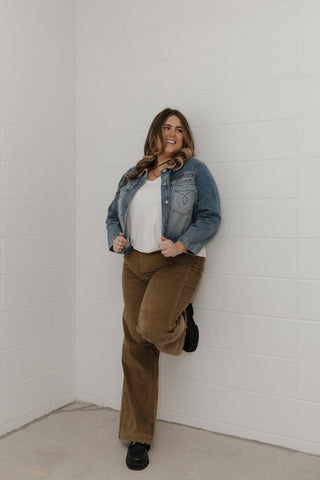 Judy Blue Denim Barn Jacket – Classic Wash - Love Marlow