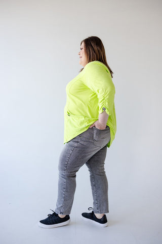 JUDY BLUE GREY STONE WASHED SLIM FIT JEANS - Love Marlow