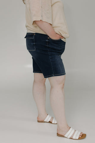 JUDY BLUE HIGH WAIST BERMUDAS - Love Marlow