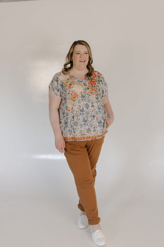 JUDY BLUE HIGH WAIST ROLLED CUFF JOGGER IN URBAN BRONZE - Love Marlow