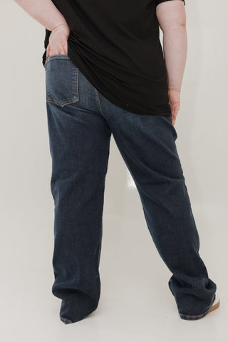 Judy Blue Straight Leg Jeans – Mid Rise, 32" Inseam - Love Marlow