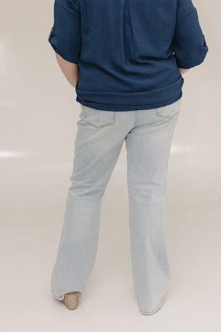 JUDY BLUE TUMMY CONTROL LIGHT WASH BOOTCUT JEANS IN REGULAR - Love Marlow