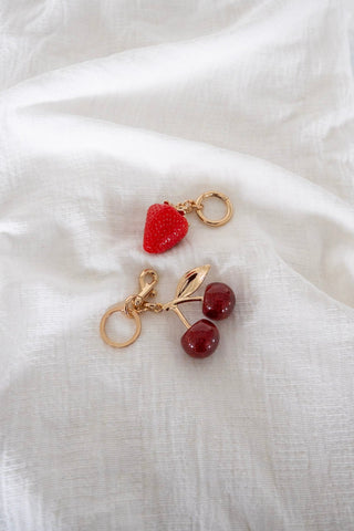 Juicy Strawberry Bag Charm - Love Marlow