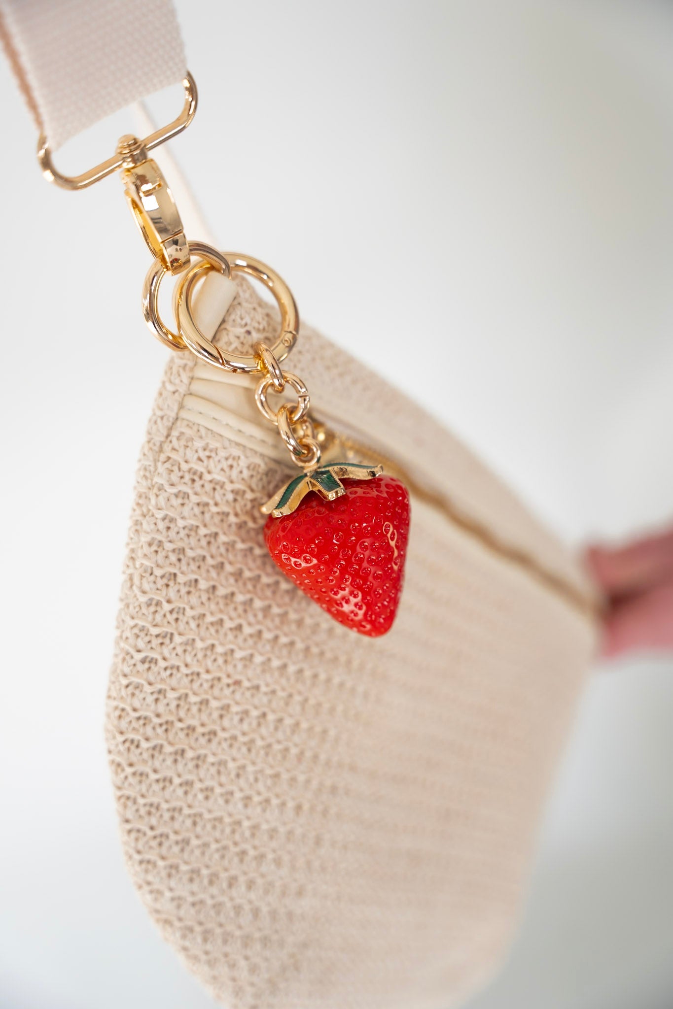 Juicy Strawberry Bag Charm - Love Marlow