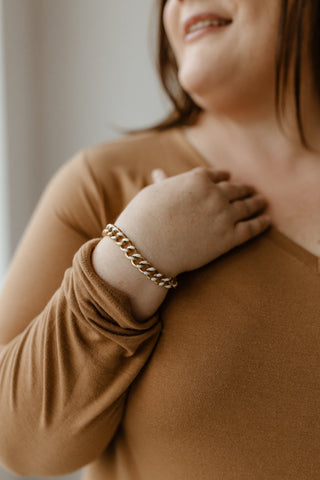 JUPITER REVERSIBLE LINK BRACELET - Love Marlow