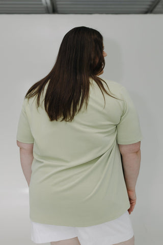 KNIT BLOUSE WITH MANDARIN COLLAR - Love Marlow