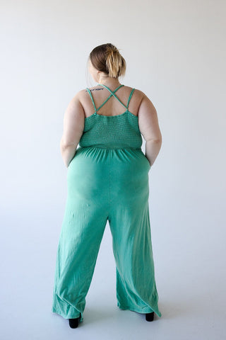 KNIT JUMPSUIT WITH PEEK - A - BOO LACE - Love Marlow