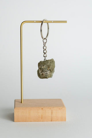 LAPIS LAZULI RAW CRYSTAL KEYCHAIN – TRUTH, CONFIDENCE, & SELF - EXPRESSION - Love Marlow