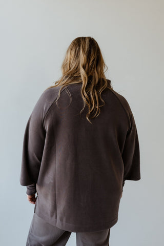 LIGHT AS AIR COWL NECK TUNIC IN URBAN CITYSCAPE - Love Marlow