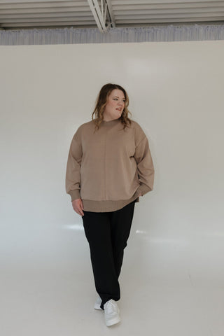 LIGHT AS AIR TURTLENECK IN MOCHA - Love Marlow