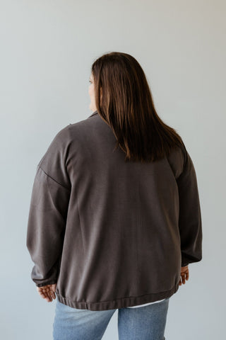 LIGHT AS AIR ZIP - UP JACKET IN URBAN CITYSCAPE - Love Marlow