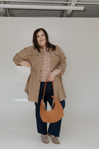 LIGHTWEIGHT CARGO JACKET - Love Marlow