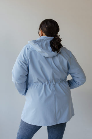 LIGHTWEIGHT JACKET IN SPRING BLUE - Love Marlow