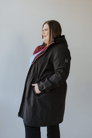 LIGHTWEIGHT PARKA IN BLACK - Love Marlow