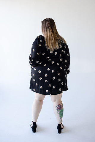 LONG - SLEEVED BABYDOLL KNEE LENGTH DRESS - Love Marlow