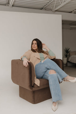 Lovervet High Rise Distressed Slim Wide Leg Jeans – Light Wash - Love Marlow