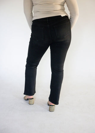 Lovervet Mid Rise Bootcut – Black - Love Marlow