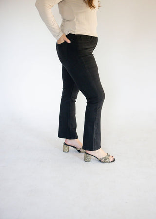 Lovervet Mid Rise Bootcut – Black - Love Marlow
