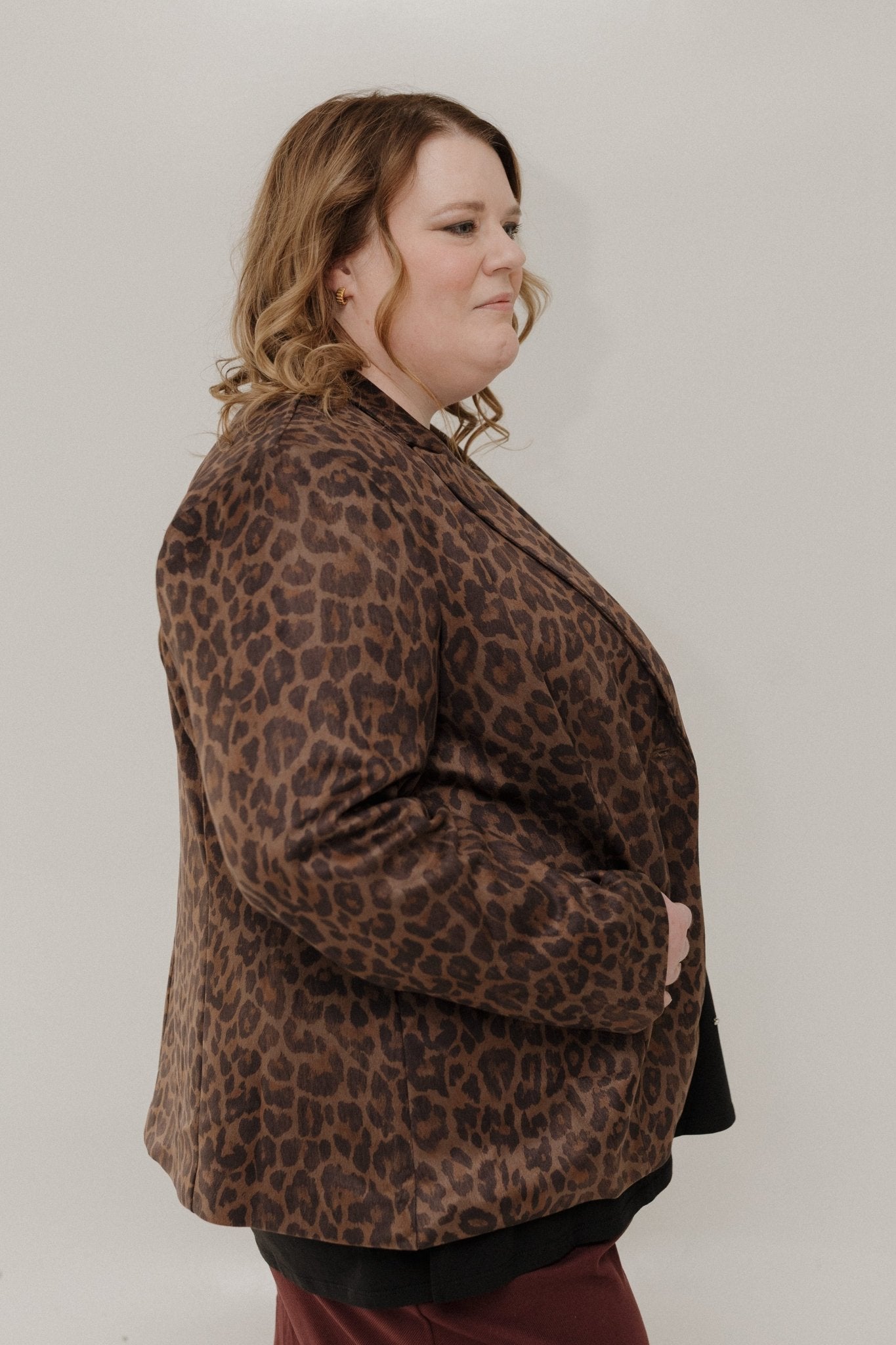 Luxe Animal Print Blazer – Tailored Fit - Love Marlow