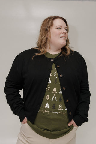 "MERRY EVERYTHING AND HAPPY ALWAYS" GRAPHIC TEE - Love Marlow