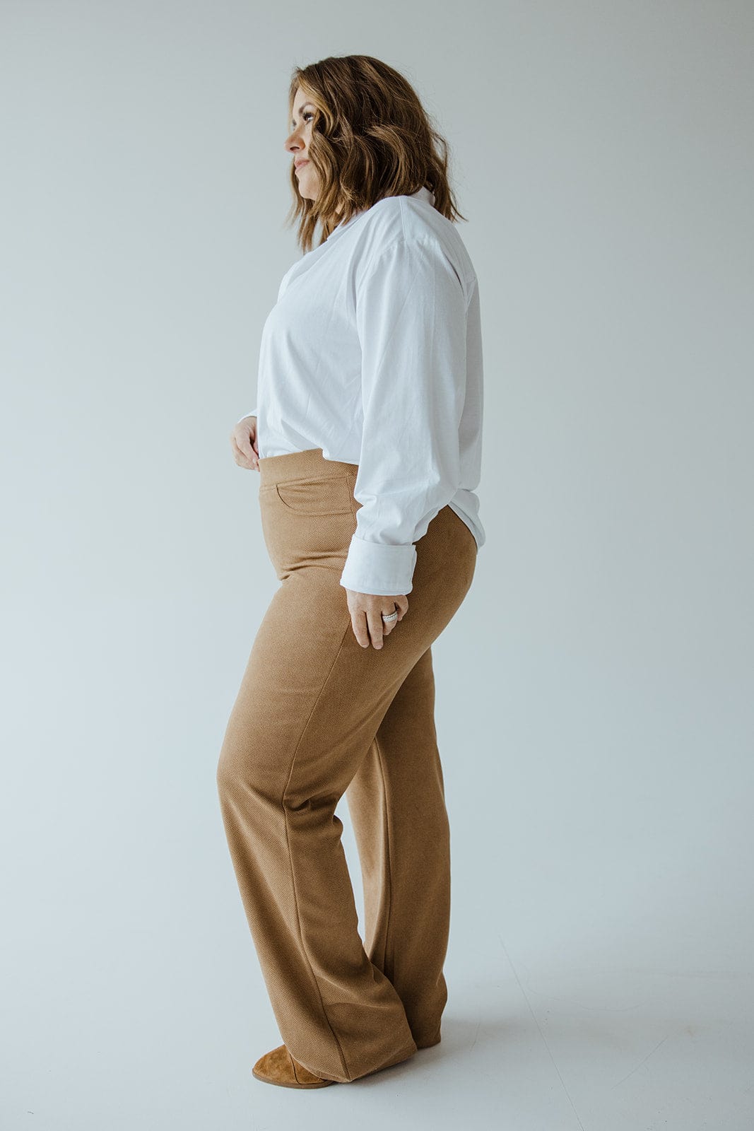 MICRO CORDUROY STRAIGHT LEG TREGGING - Love Marlow