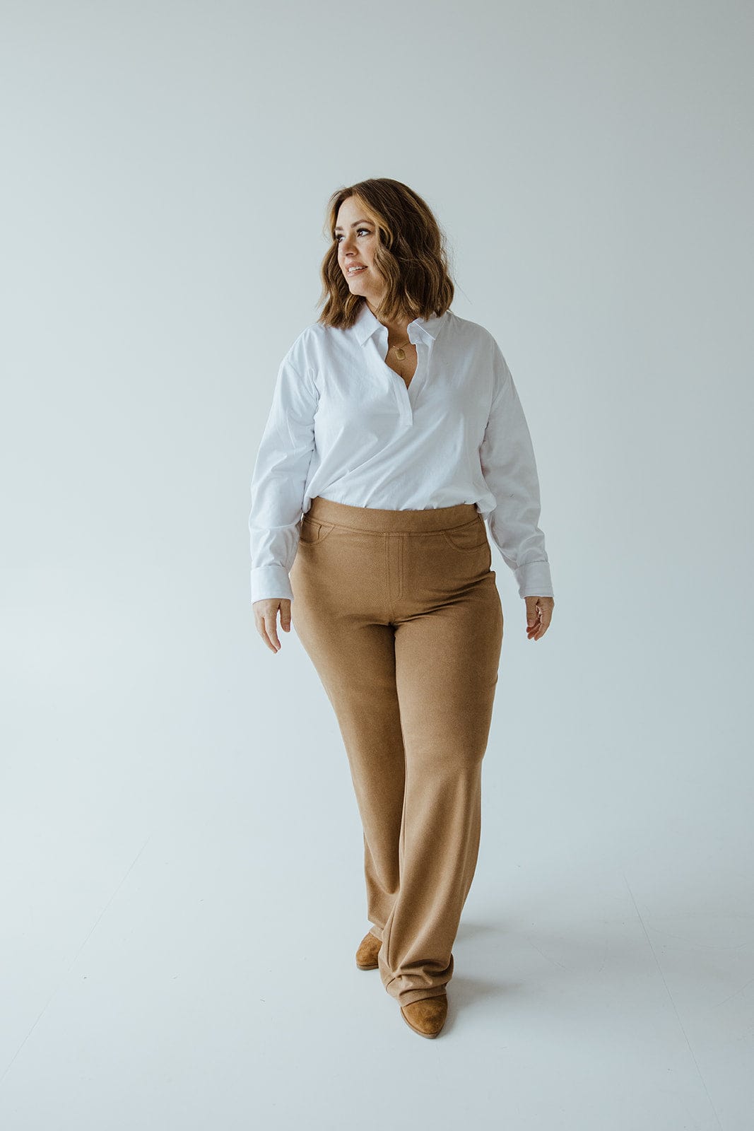 MICRO CORDUROY STRAIGHT LEG TREGGING - Love Marlow