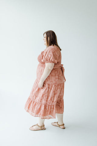 MIDI - LENGTH LACE APPLIQUES IN PRESSED FLOWER - Love Marlow